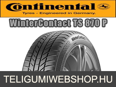 CONTINENTAL WinterContact TS 870 P