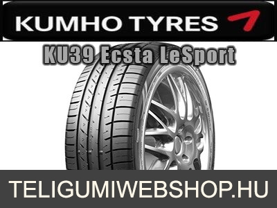 Kumho - KU39 Ecsta LeSport