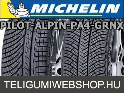 MICHELIN Pilot Alpin PA4 GRNX