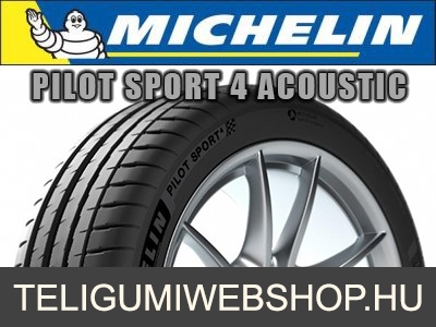 MICHELIN PILOT SPORT 4 ACOUSTIC