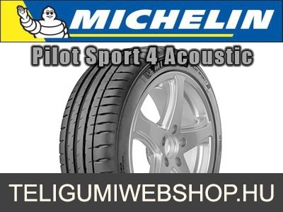 Michelin - PILOT SPORT 4 S ACOUSTIC