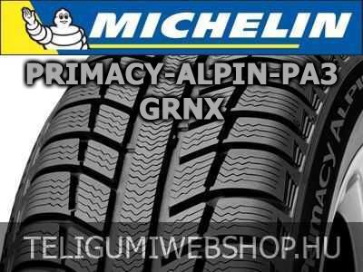 Michelin - Primacy Alpin PA3 GRNX